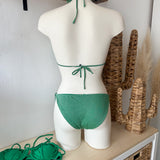 Maillot de bain paillettes vert