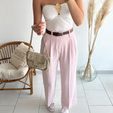 Pantalon Selya rose