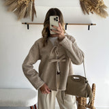 Veste noeuds beige 🇮🇹