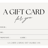 Carte cadeau