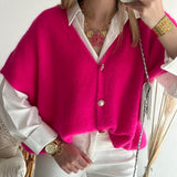 Gilet Fanny fuchsia 🇮🇹