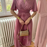 Robe Lucile rose 🇮🇹