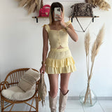 Ensemble Aya jaune