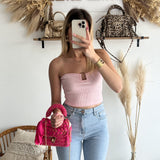 Bustier rose
