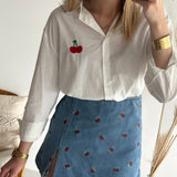 Chemise cerise