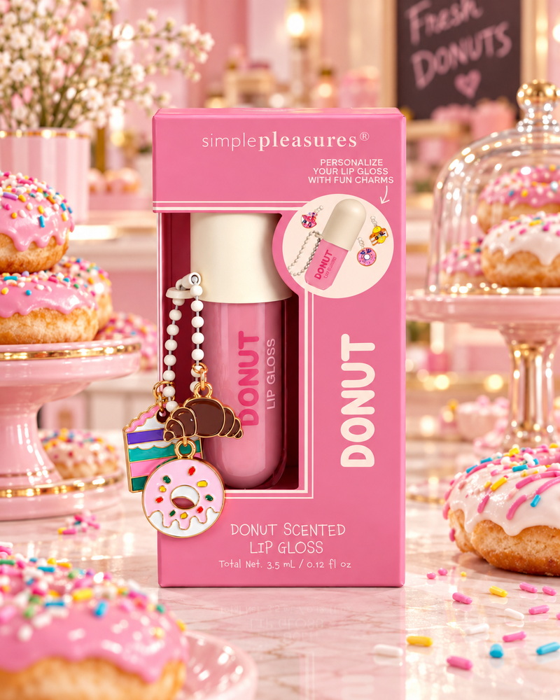 Lip gloss donut