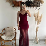 Robe tulle bordeaux 🇮🇹