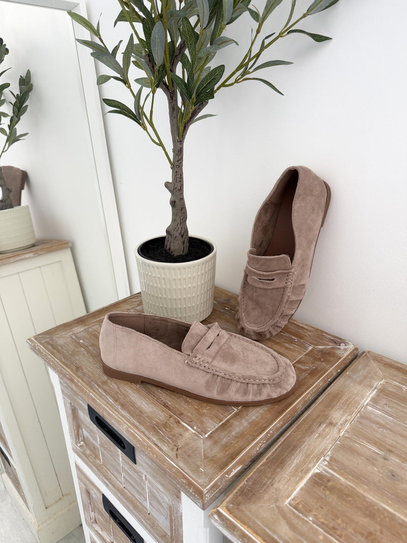 Mocassins Maeva beige