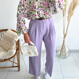 Pantalon Selya violet