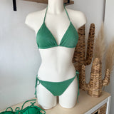 Maillot de bain paillettes vert