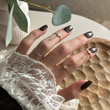 Bague doubles étoiles