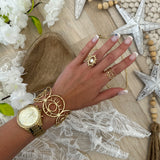 Bague œil blanche