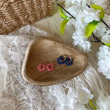 Boucles d’oreilles Fleurs à paillettes ( coloris au choix )