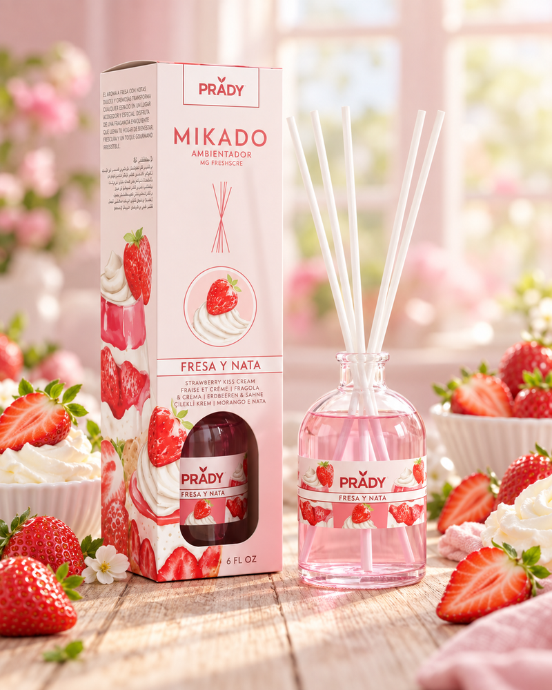 Diffuseur maison fraise chantilly
