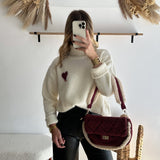 Sac moumoute bordeaux