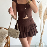 Ensemble Aya marron
