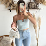 Bustier bleu