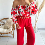 Pantalon large rouge 🇮🇹