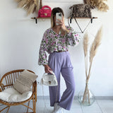 Pantalon Selya violet