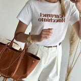 T-shirt Caramel macchiato
