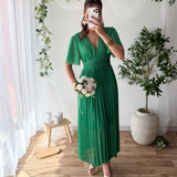 Robe Lucile verte