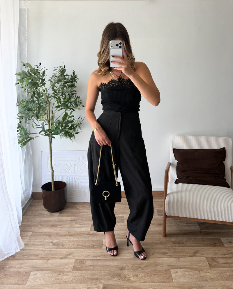 Pantalon ballon noir