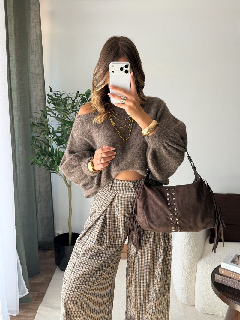 Pull Lyze taupe