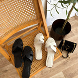 Claquettes Herma blanche