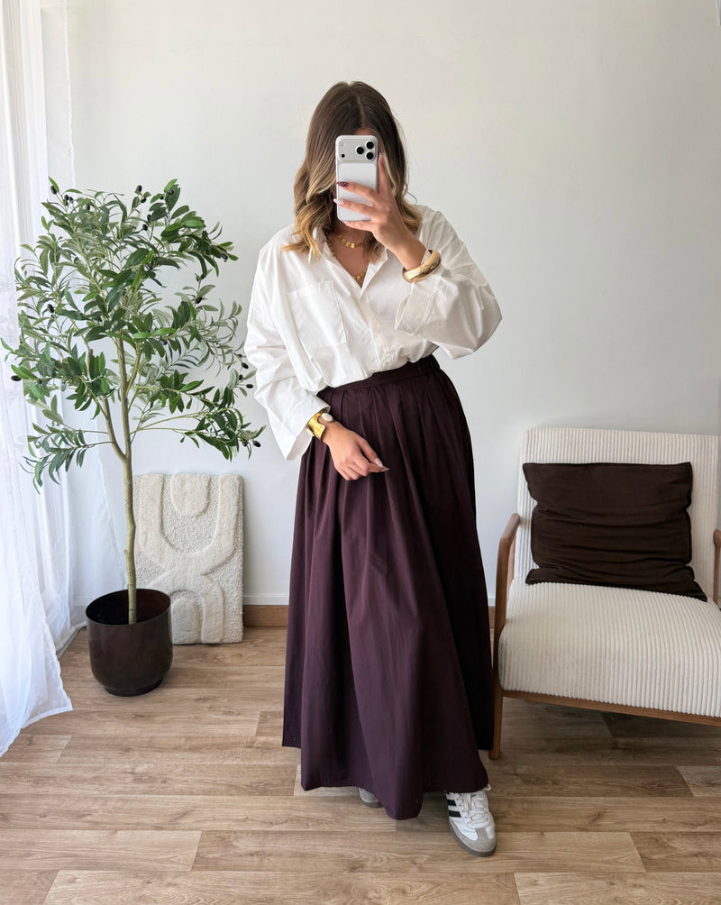 Jupe simple prune