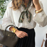 Foulard kaki