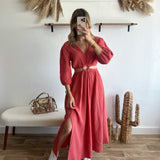 Robe Nora corail 🇮🇹