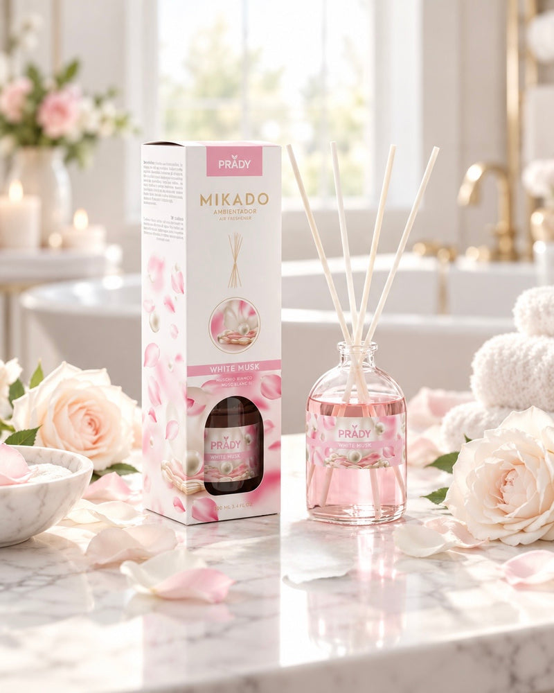 Diffuseur maison musk blanc
