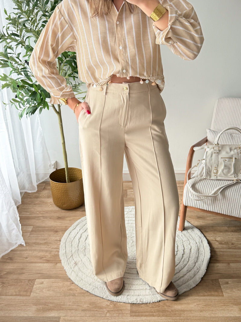 Pantalon beige