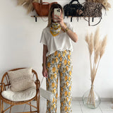 Pantalon plissé citron 🇮🇹