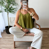 Top Erinn olive