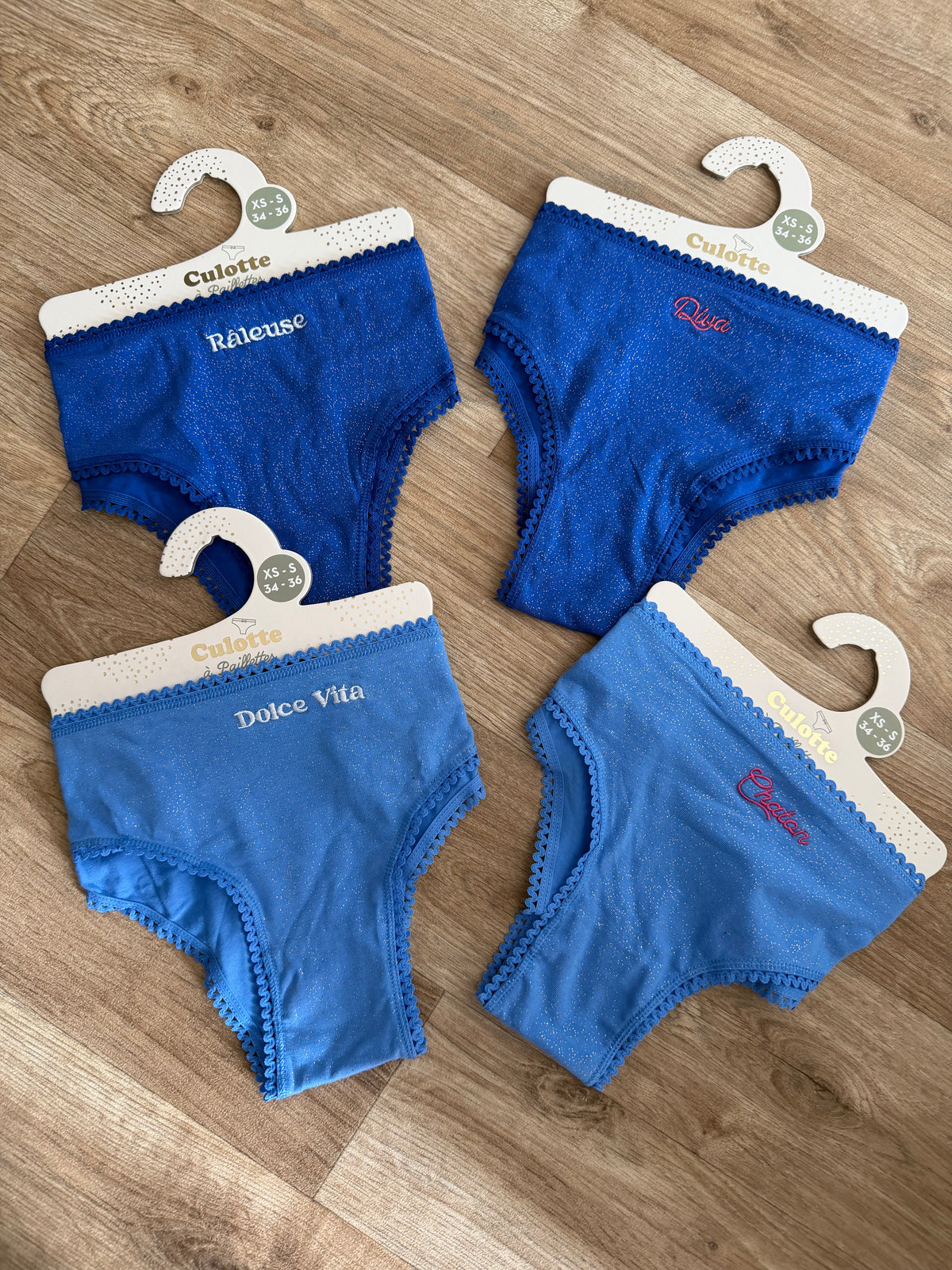 Culottes à paillettes