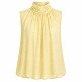 Top jaune
