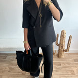 Ensemble tailleur Angelica noir 🇮🇹