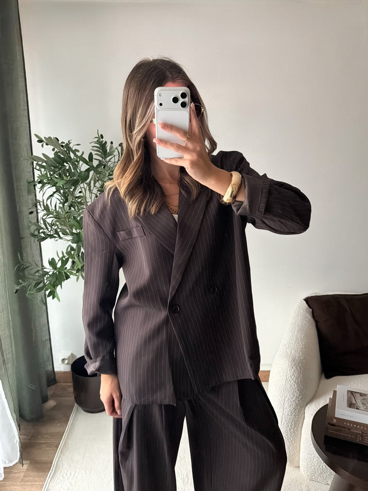 Blazer Zoé choco