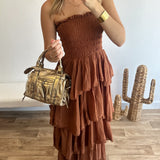 Robe Alina rouille 🇮🇹