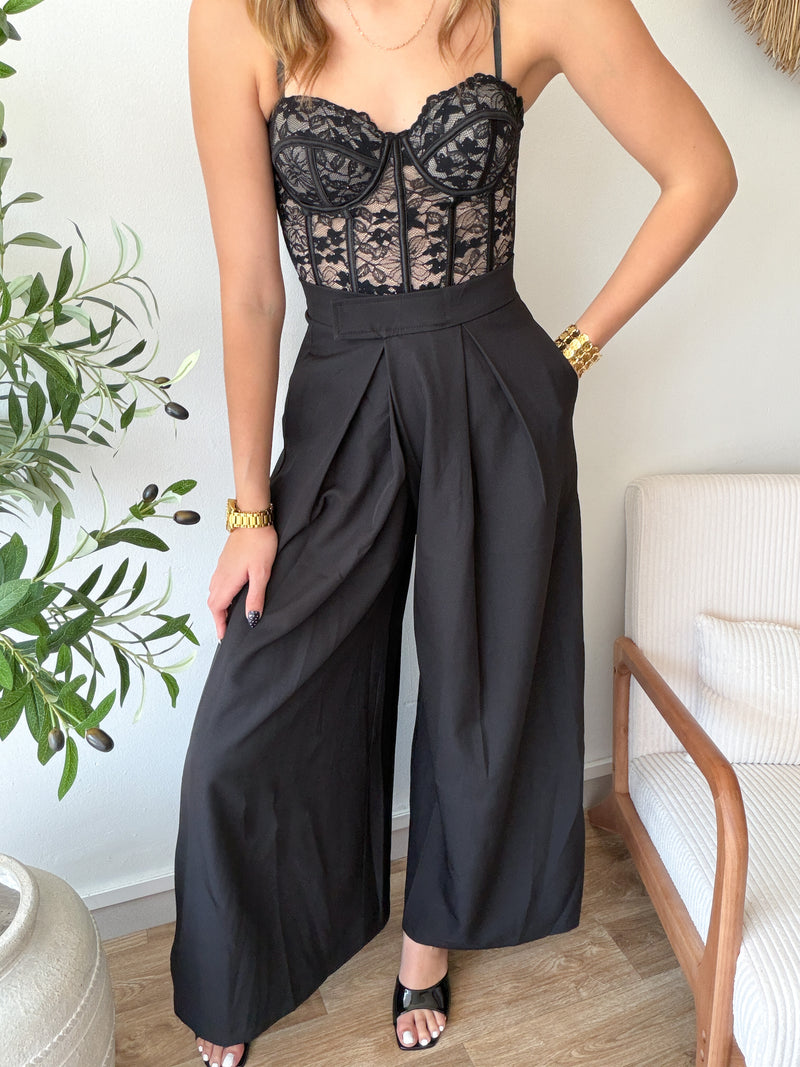Pantalon scratch noir
