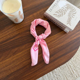 Foulard rose
