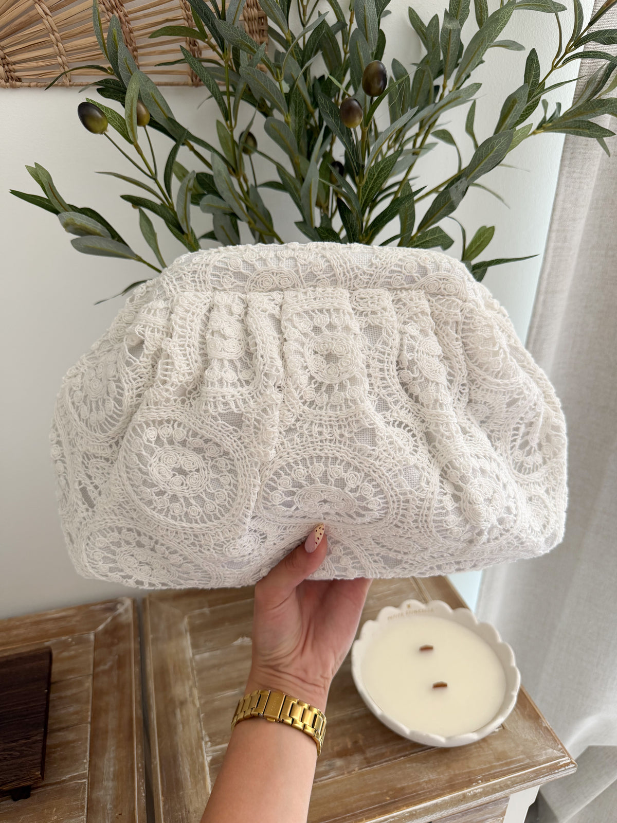 Pochette crochet