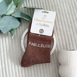 Chaussettes à paillettes Fabuleuse