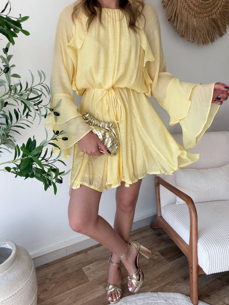 Robe Malia jaune