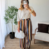 Top asymétrique blanc
