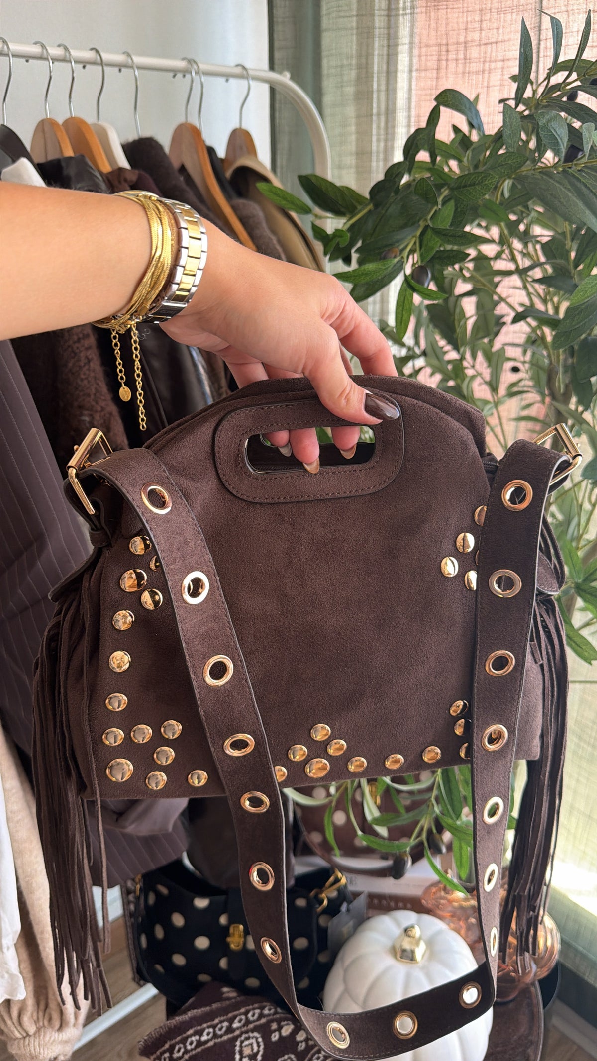 PRÉCOMMANDE Sac Gina choco