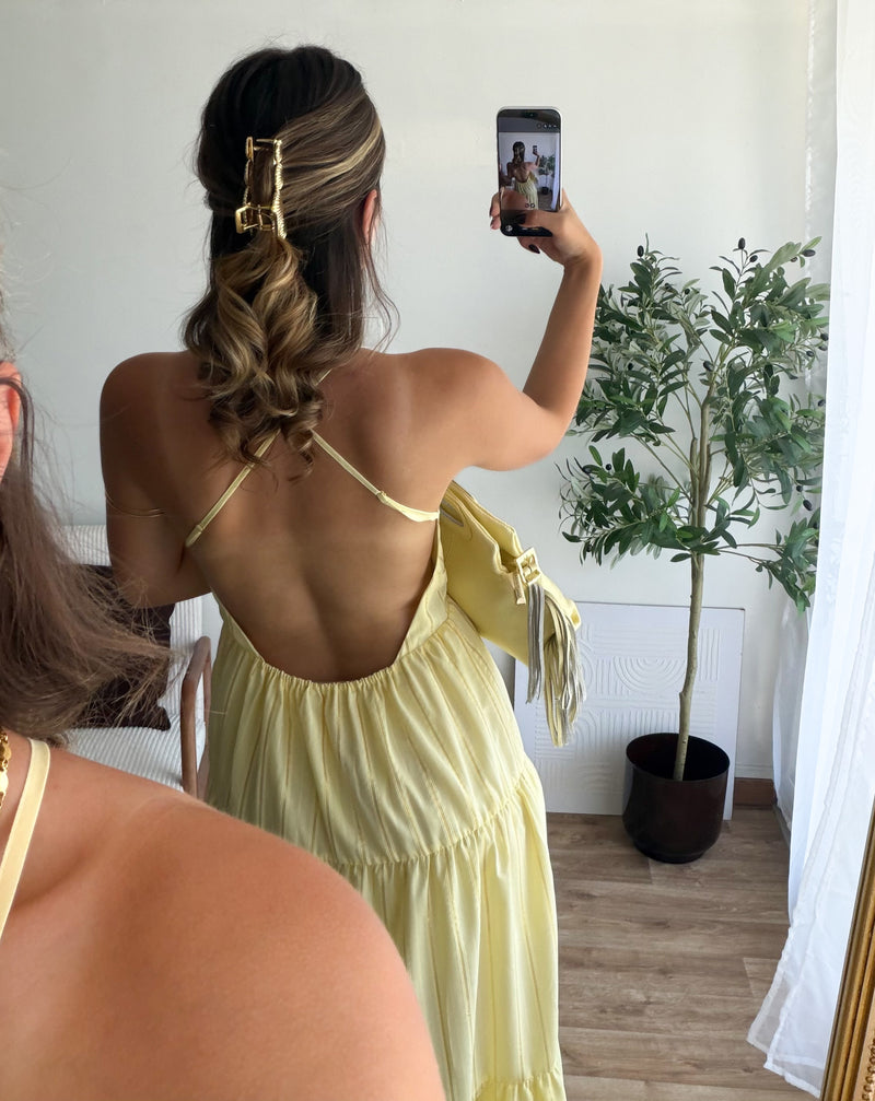 Robe Galya jaune