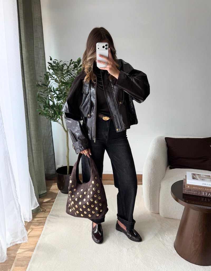 Veste Joy marron
