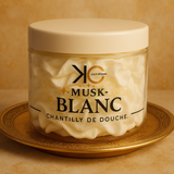 Chantilly de douche Musk blanc